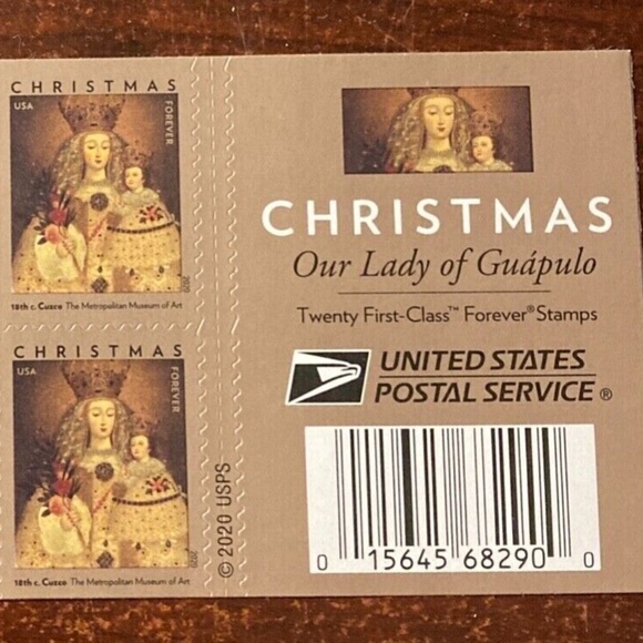 2022 Our Lady of Guapulo booklet of 20, Scott #5525 #205607135783 - Picture 1 of 2